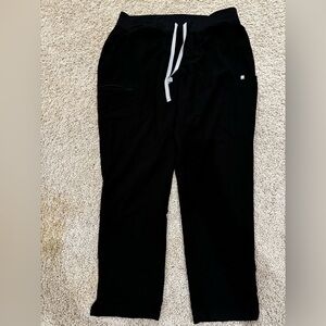 Figs Black Scrub Pants